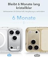 ESR Classic Hybrid für iPhone 18 Pro/17 Pro Hülle mit Flex-Ständer, Klar – Ansicht 3