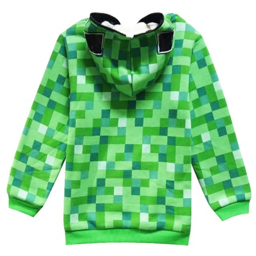 Meninos Sorriso Máscara Facial Inverno Hoodie Crianças Moda DJ 3D Manga Longa Jumper Casaco Cosplay