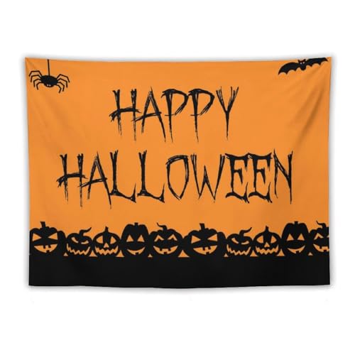 Halloween-signs-happy-halloween �Ǌ|���^�y�X�g���[ �Ǐ��� �r�[�`�^�I���V���[�� �唻�T�C�Y ���Ẵ\�t�@ �w�i ���r���O���[�� �x�b�h���[�� ���v���[���g �����Ǒ����p�i �ƒ�p ��l��炵 ���� 60"x80"