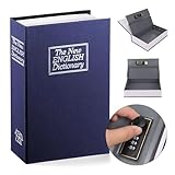 Caja Fuerte Oculta, Alcancia de Libro con Combinación Portátil para Hogar, Oficina, Caja Camuflada de Metal para Guardar...