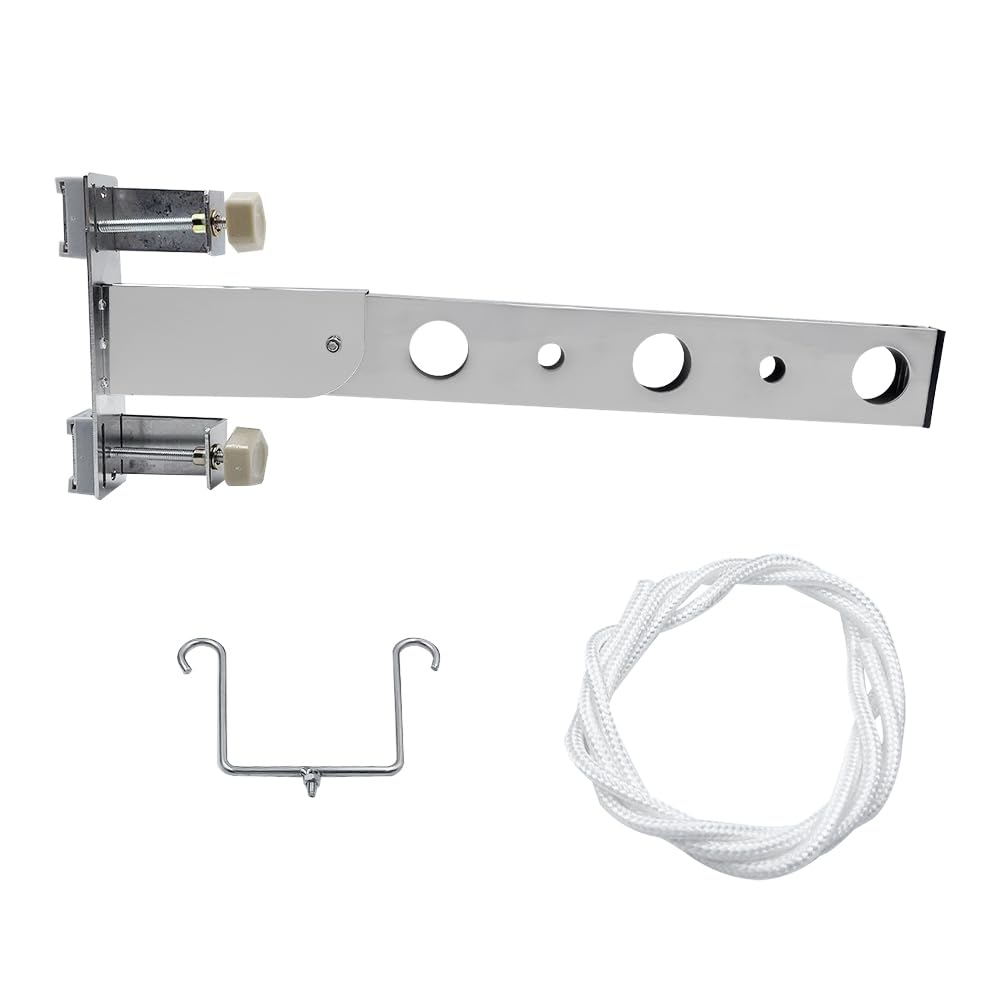 ONEBO 1 Piezas Tendedero para Montaje en Pared, tendedero Plegable para balcón,Tendederos Plegables Tendedero Pared para Interior y Exterior,para balcón, lavandería, baño