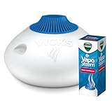 Vicks Warm Steam Vaporizer Bundle with 8 Oz VapoSteam Liquid Cough Suppressant, Helps Relieve Coughing, for Use in Vicks Vaporizers and Humidifiers