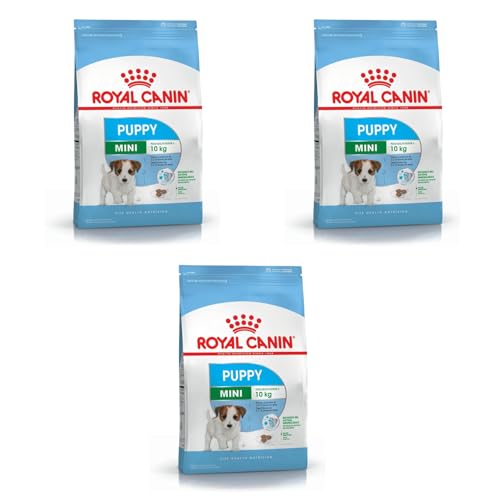 ROYAL CANIN Puppy Mini Welpenfutter | 3er Pack | 3 x 800 g | Trockennahrung für Welpen | Alleinfuttermittel für Hunde | Für kleine Hundewelpen | Bis zum 10. Monat