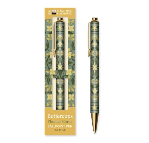 Thomas Crane: Buttercups Boxed Decorative Ballpoint Pen (Boxed Ballpoint Pens)