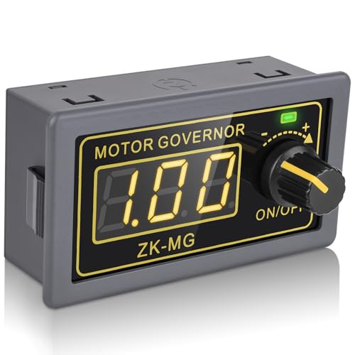 PWM DC Motor Speed Controller 5V-24V 5A 150W Adjustable Digital Display Speed Regulator with Stepless Variable Knob Switch Signal Generator Driver Module
