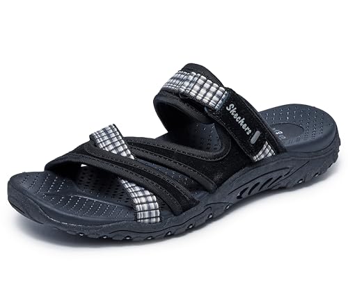Skechers Women's Reggae-Color-Full Slide Sandal