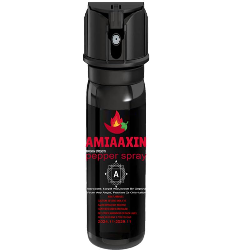 Pepper Spray for Both Women and Men Quick Release Easy Carry and Fast Access, 3.7 fl oz, Secure and Easy to Use Safety