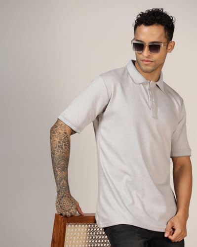 Image of Leriya Fashion T Shirt for Men || Men T-Shirt || Men Polo T-Shirt || Men Plain T-Shirt || V-Neck Collar Tshirt