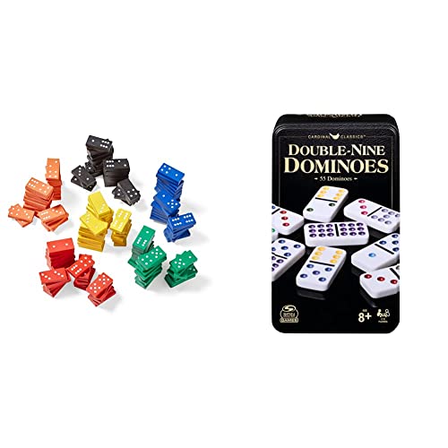 Set de Dominoes de Madera hand2mind 6 x 28 piezas
