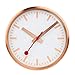 Produktbild Mondaine Wanduhr - Kupfer Bahnhofsuhr - Edelstahl, A990.Clock.17SBK, 25 cm