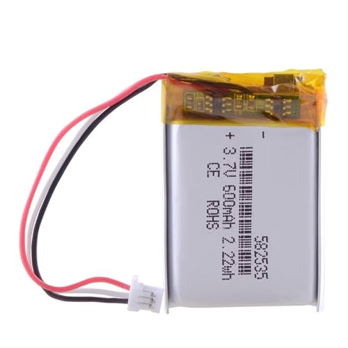 Batería 582535 de 3,7V y 600 mAh para revivir tus auriculares y mandos cotidianos