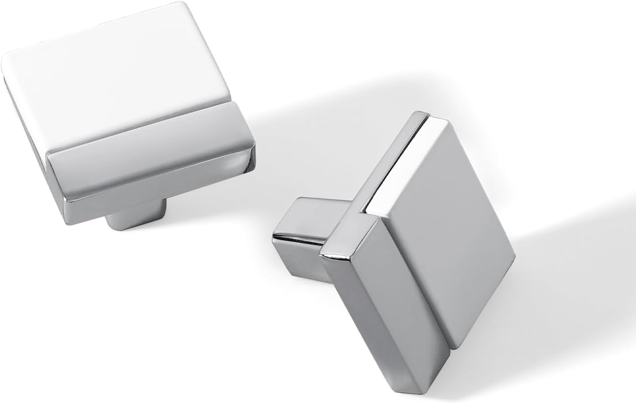 10 Pack Modern White and Gold Cabinet Pulls,3.7 Inch Hole Center Solid Zinc Alloy Drawer Handles, Anti-Rust Kitchen Hardware for Dresser, Cupboard and Bathroom Vanity