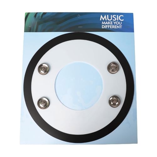 HUANIZI 14Inch Drums Skin Replacement Thick Drum Head Skin Drum Percussion Instrument Parts Accessory Portable Drum Skin