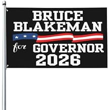 Blakeman 2026 flag Bruce-Blakeman For Governor Of New York 3x5 Ft Flag Yard Garden Banner