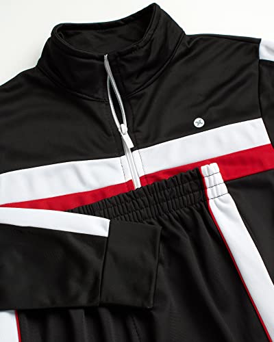 RBX Boys Tracksuit Set - 2 Piece Zip Up Tricot Track Jacket and Jogger Pants Outfit - Boys Athletic Sets (Sizes 8-12)3