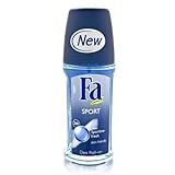 Fa Deodorant Roll-on (SPORT), 50 ml Glass Bottle
