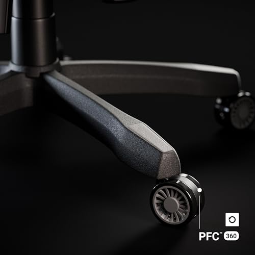 X-Ray Sedia Gaming Gamer Poltrona da Ufficio Scrivana Braccioli 4D Design Ergonomico Perforazione Pelle Sintetica Funzione di Inclinazione Nero-Grigio Normal (L) - Sedia gaming - Immagine 8