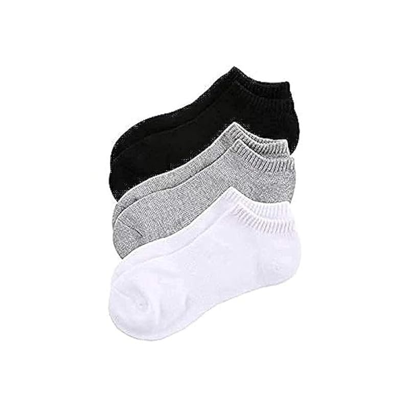 Men's Low-Cut Cotton Ankle Socks, Soft and Durable for Everyday Comfort, Breathable and Stretchable Fit, Durable and Long Lasting (5 Pairs)-image-1