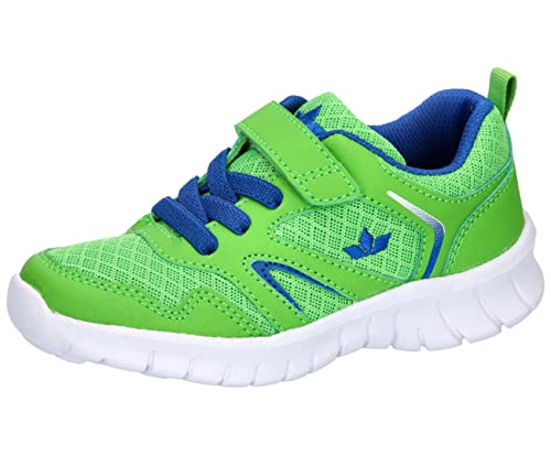 Lico Unisex Kinder Skip VS Sneaker, grün/blau, 31 EU