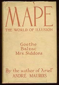 Hardcover MAPE: The World of Illusion - Goethe - Balzac - Mrs. Siddons. Book