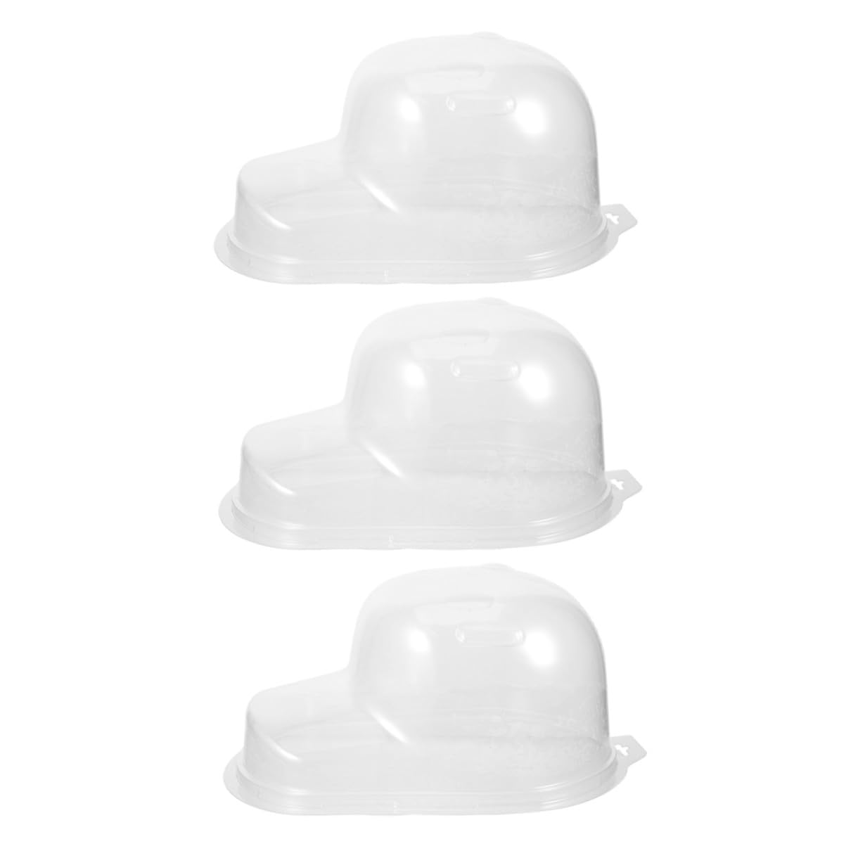Vaguelly 3piezas Soporte Para Gorras De Béisbol Expositor De Gorras Estuche De Viaje Cajas Para