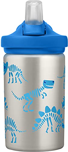 Garrafa infantil CamelBak Eddy, 400 ml, Dino Bones