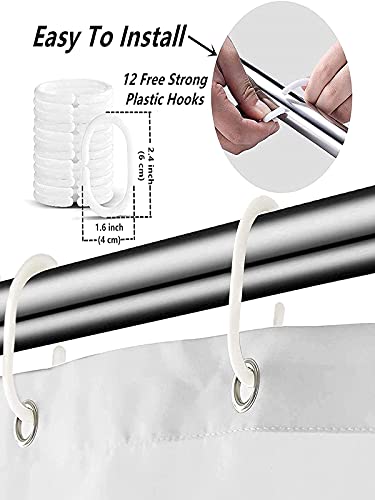 Tropical Leaf Shower Curtain Summer Hawaii Rainforest Banana Leaf Wild Jungle Plant Green Palm Leaves Print Pattern Bathroom Curtain Set With 12 Hooks 72 X 72 Inch Waterproof Fabric Nature Bath Decor #TOP6