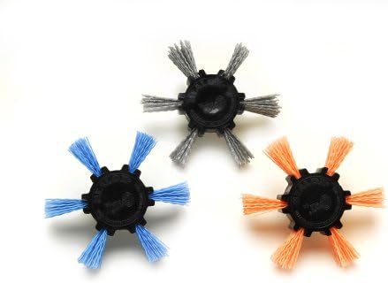 Dico 50-4 Flap Nyalox Flap Kit 4-inch Assorted Nyalox Flap Brushes, 3-Piece,Small