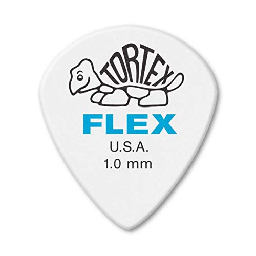 Dunlop 466R100 Médiators Tortex Flex Jazz III XL 1,00mm sachet de 72 - Les Beatles, Paul McCartney, John Lennon, RIngo Starr, George Harrison Dunlop 466R100 Médiators Tortex Flex Jazz III XL 1,00mm sachet de 72