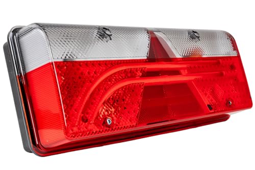 Feu arrière droit Aspöck Europoint III 12V multifonction IP56K branché