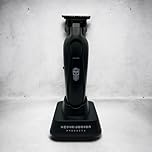 Skeleton Pro Detailer, Professional Beard Trimmer, Men's Grooming, Precision Detailing, Black, All Hair Types, DLC-Coated Blades, 8000rpm Brushless Motor