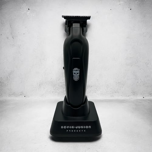 Skeleton Pro Detailer Professional Beard Trimmer Mens Grooming Precision Detailing Black All Hair Types DLC-Coated Blades 8000rpm Brushless Motor