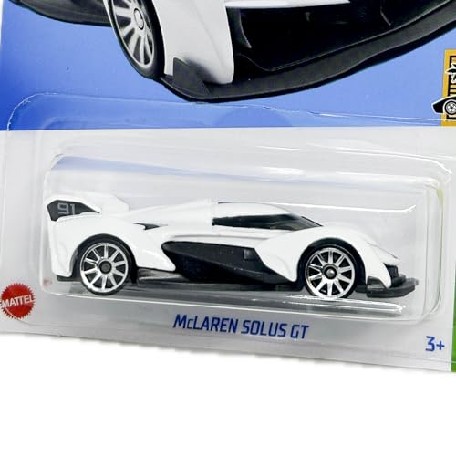 HotWheels McLaren Solus GT (White) 2023 HW Exotics miniatura 1