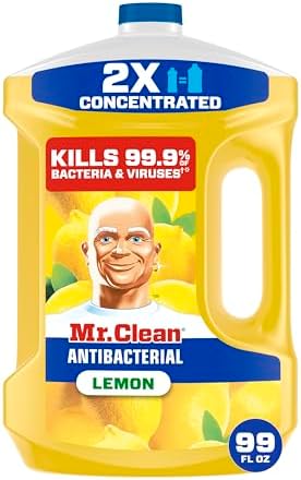 Mr. Clean Antibacterial All Purpose Cleaner, Floor Cleaner for Mo...