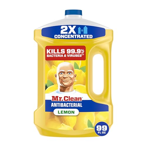 Mr. Clean Antibacterial All Purpose Cleaner, Floor Cleaner for Mopping