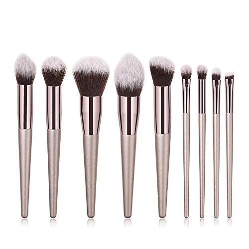Kit pinceaux de maquillage poudre et fard à paupières pour un estompage facile