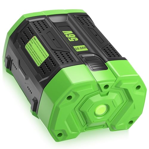 10000mAh High Capacity Lithium-ion Replacement for EGO 56 Volt Battery