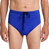 Vxuxlje Herren Badewindeln Inkontinenzhosen Inkontinenzslip Herren Krankenhaus Wandern Casual Wiederverwendbar Shorts Königsblau L