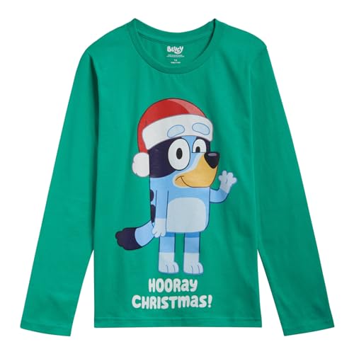Bluey Christmas Matching Family Long Sleeve T-Shirt Toddler to Adult2
