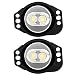 EBTOOLS 2PCS 12W 6000K LED Angel Eyes Halo Ring Marker Light para...