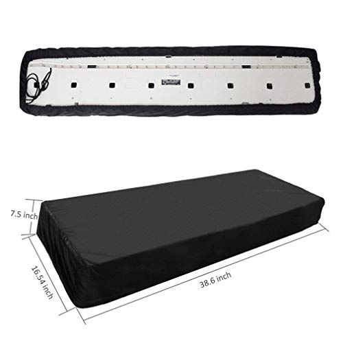 Ruibo 61 Key Keyboard Cover/Waterproof Electronic Piano Keyboard Dust Cover With Drawstring Made Of 420D Oxford / 61 Key Music Keyboard Cover #TOP4