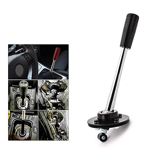 RJSPHH Drift Tuning Adjustable Short Shifter Lever Knob fits for BMW 85-10 E30 E36 E39 Z3 E46 E34 Gear Transmission Getrag or ZF Racing & Daily (Black) 178mm Handle