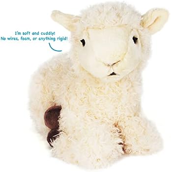 soft plush lamb