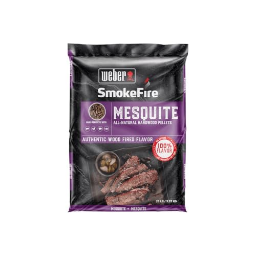 Weber SmokeFire Mesquite Hardwood Pellets 20 lb. - Case of: 1;