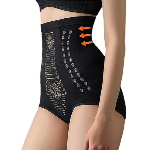 Unique Fiber Restoration Shaper, Body for Women Tummy Control(Black,XL)