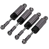 RC Shock Absorbers, 1/16 Shock Absorber Good Performance for RC Car MN for RC Car WPL(Titanium)