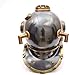 Vintage Helmet Diving Navy Divers Deep Sea Mark V Antique Nautical Us Scuba Brass Marine Home Decor & Office