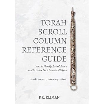 Spiral-bound Torah Scroll Column Reference Guide: Index to Identify Each Column and to Locate Each Parashah/Aliyah Book