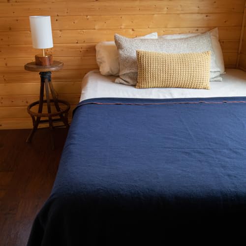 Image of Arcturus Military Wool Blanket - Warm, Thick, Washable - Great for Outdoors, Camping, Stadium Blanket, Picnics, Travel - Car & Bushcraft Survival Kits