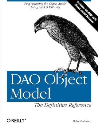 DAO Object Model: The Definitive Guide Pap/Cdr edition by Feddema ...